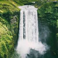 7 little words Waterfalls